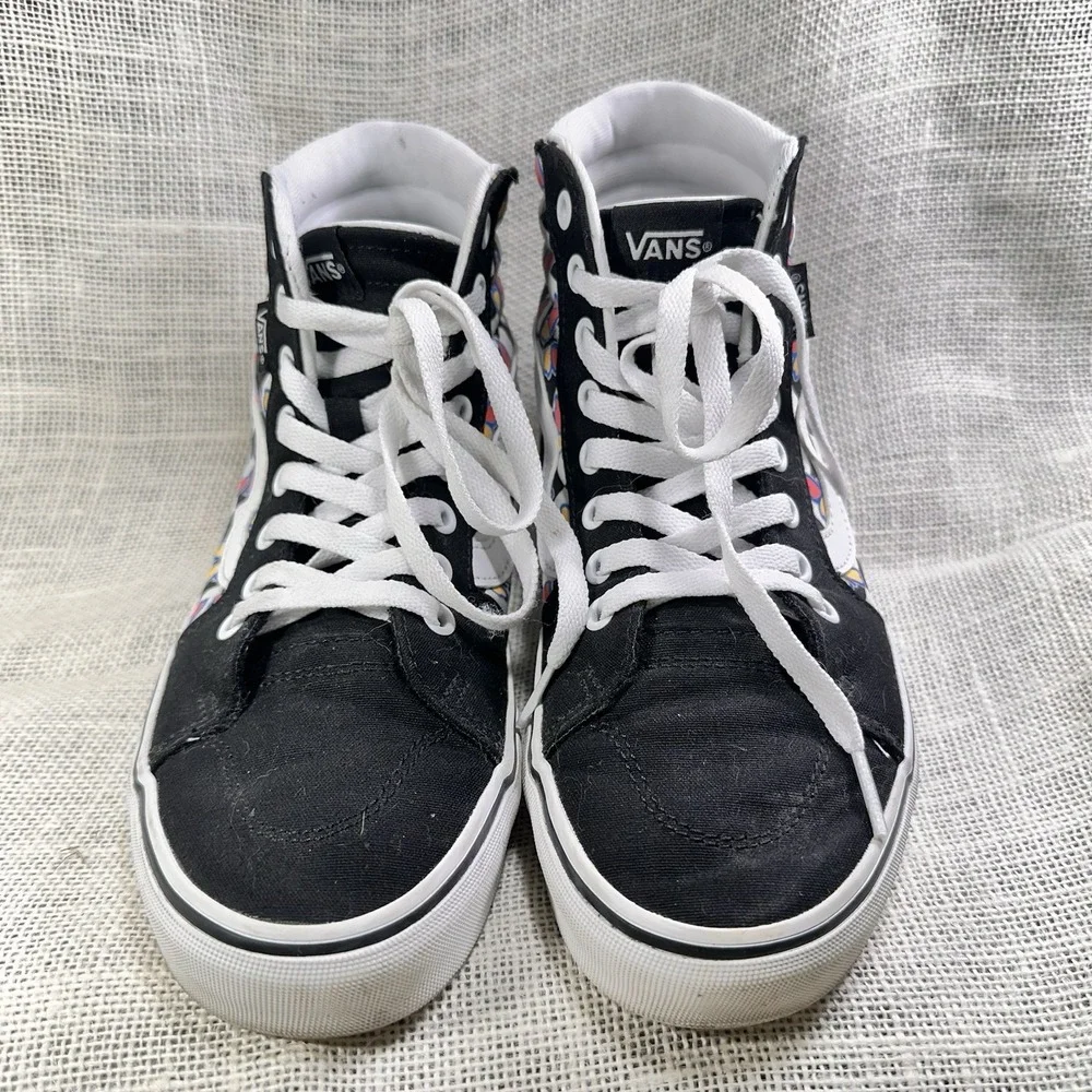 Vans Filmore Hi Butterfly Checkerboard Shoes 8.5 Womens Black Sneakers 721356 - Picture 9 of 9